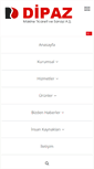 Mobile Screenshot of dipaz.com.tr
